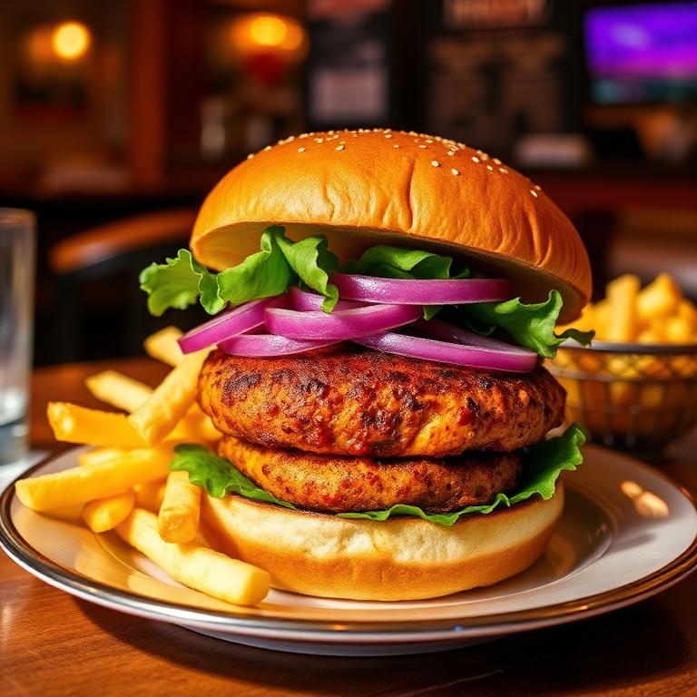 Spicy Paneer Burger