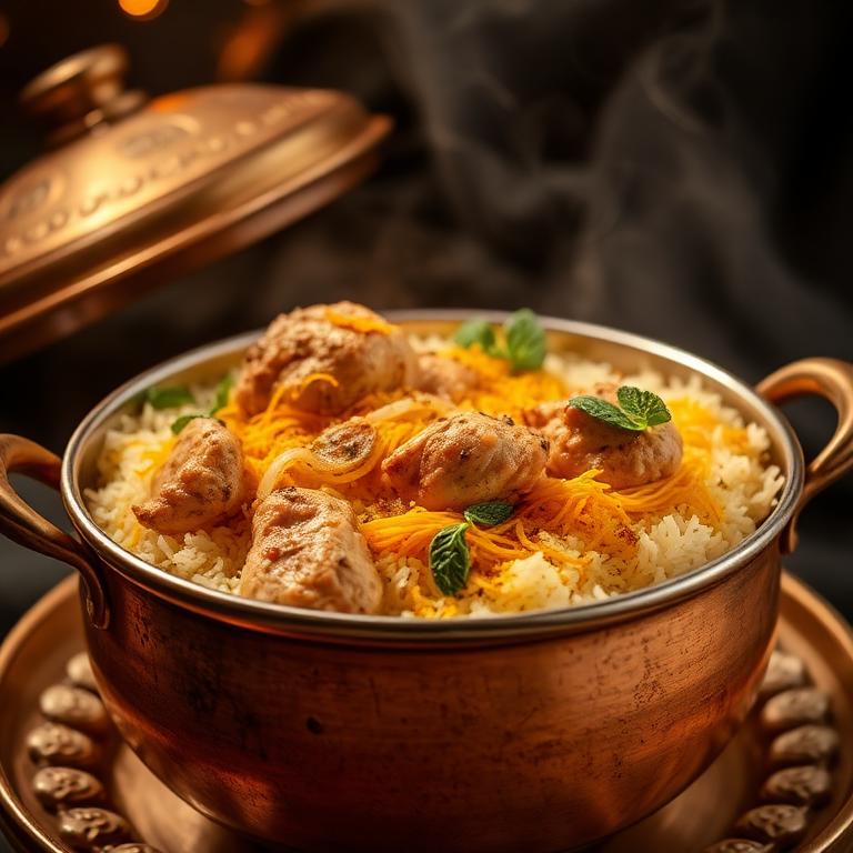 Chicken Handi Biryani