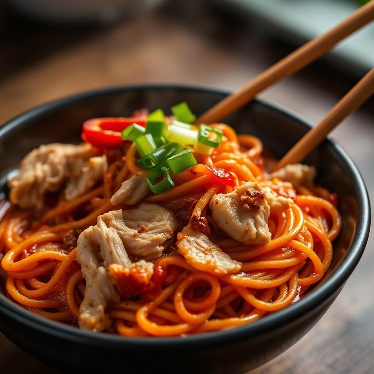 Chicken Chilli Garlic Noodle
