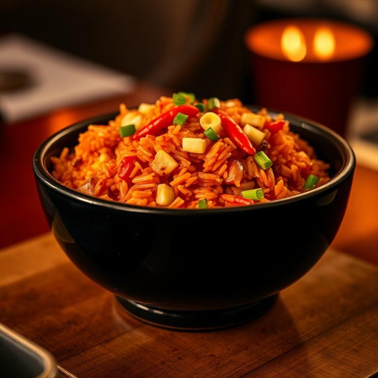 Chilli Garlic Rice