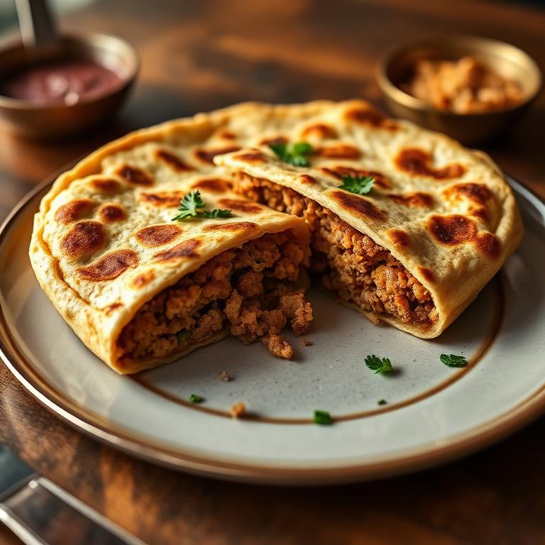 Keema Paratha