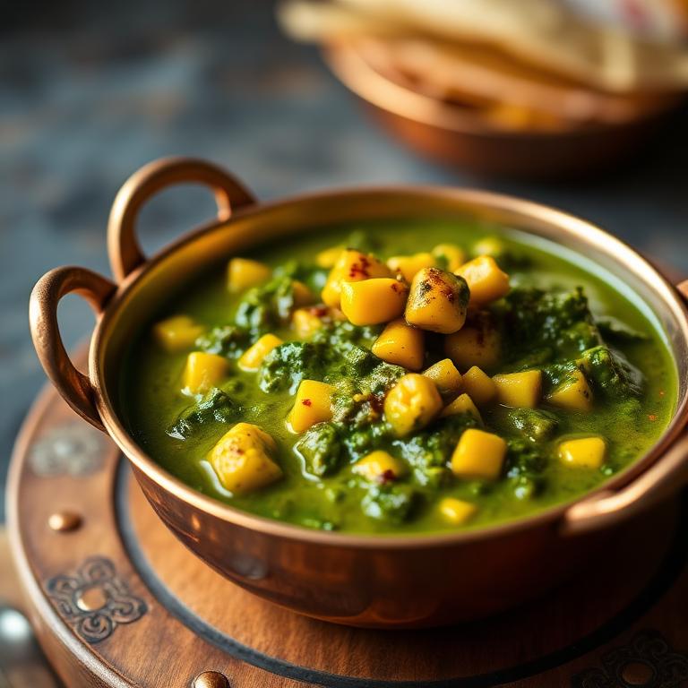 Palak Corn