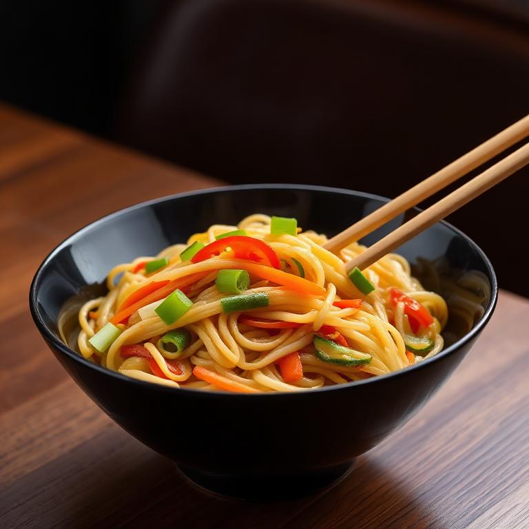 Veg Hakka Noodle
