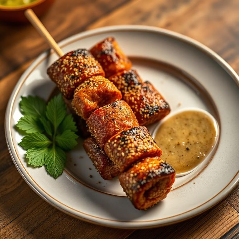 Khus Khus Veg Seekh Kabab